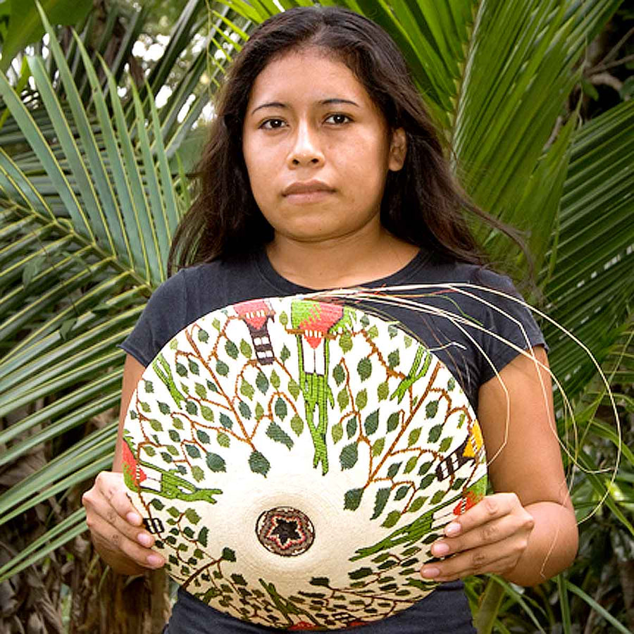 Maricin Cheucarama Negria, Wounaan Weaver · Chepo