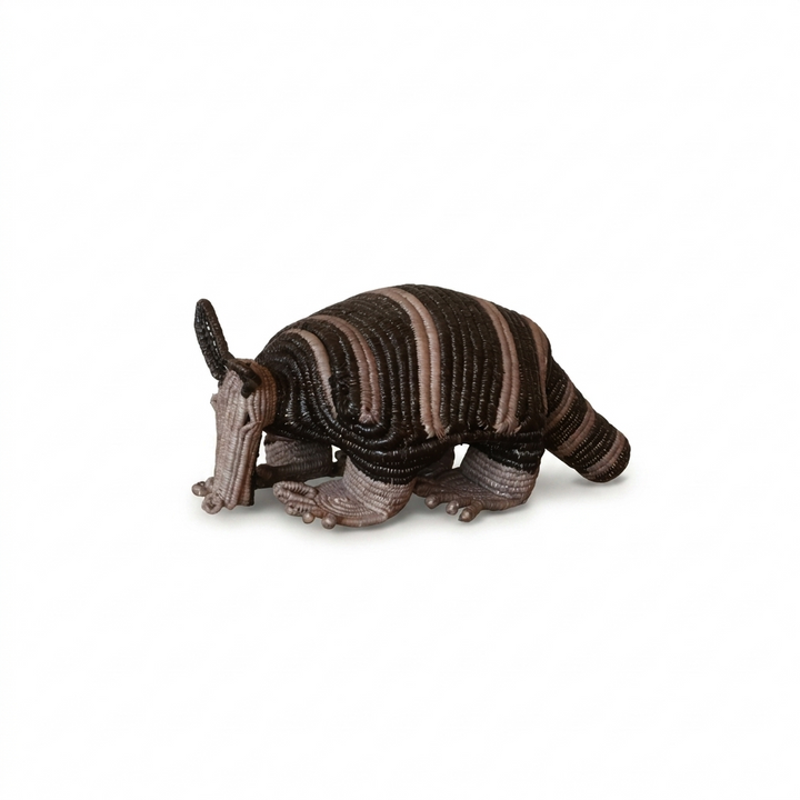 Black-Banded Woven Armadillo - Handmade Embera Art