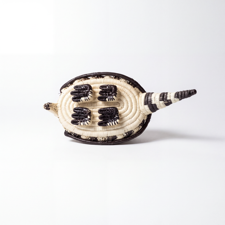 Russet Woven Armadillo - Handmade Embera Art