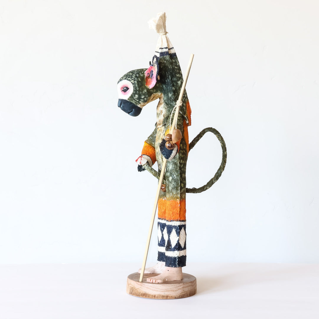 Trickster Monkey - Ticuna Ceremonial Spirit Doll