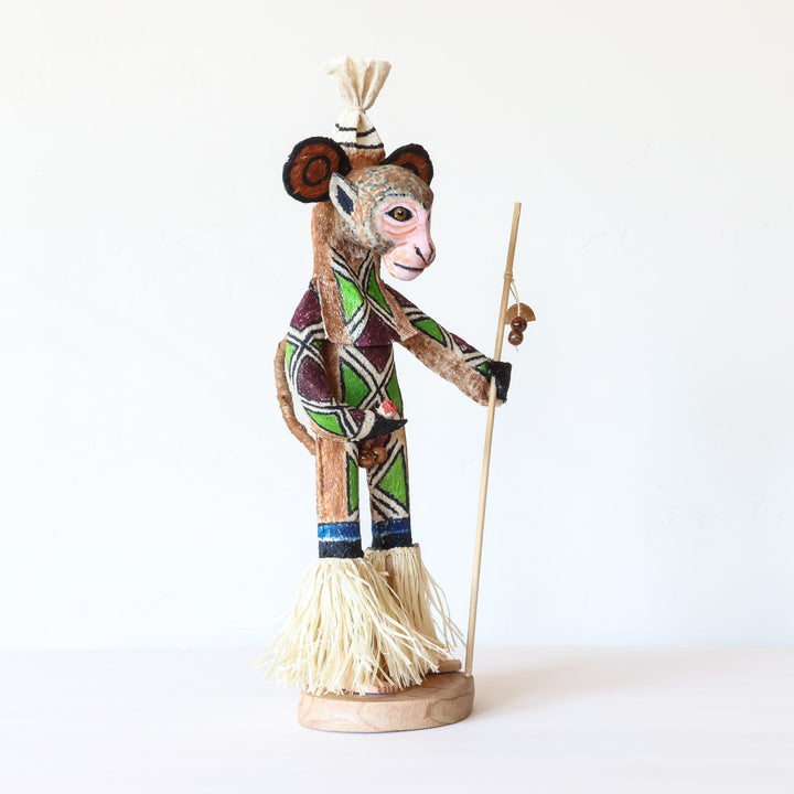Wanderer Monkey - Ticuna Ceremonial Spirit Doll