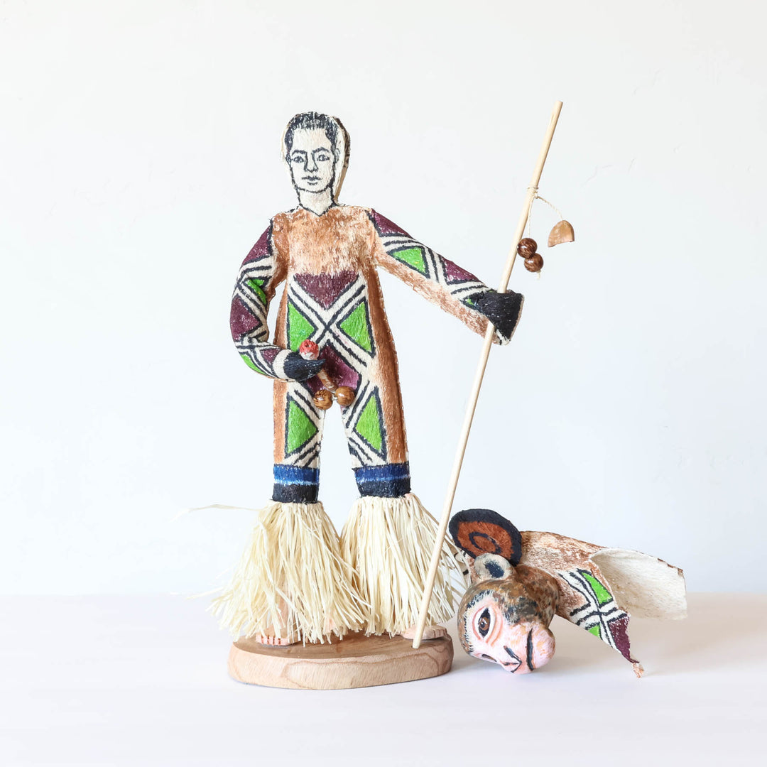 Wanderer Monkey - Ticuna Ceremonial Spirit Doll