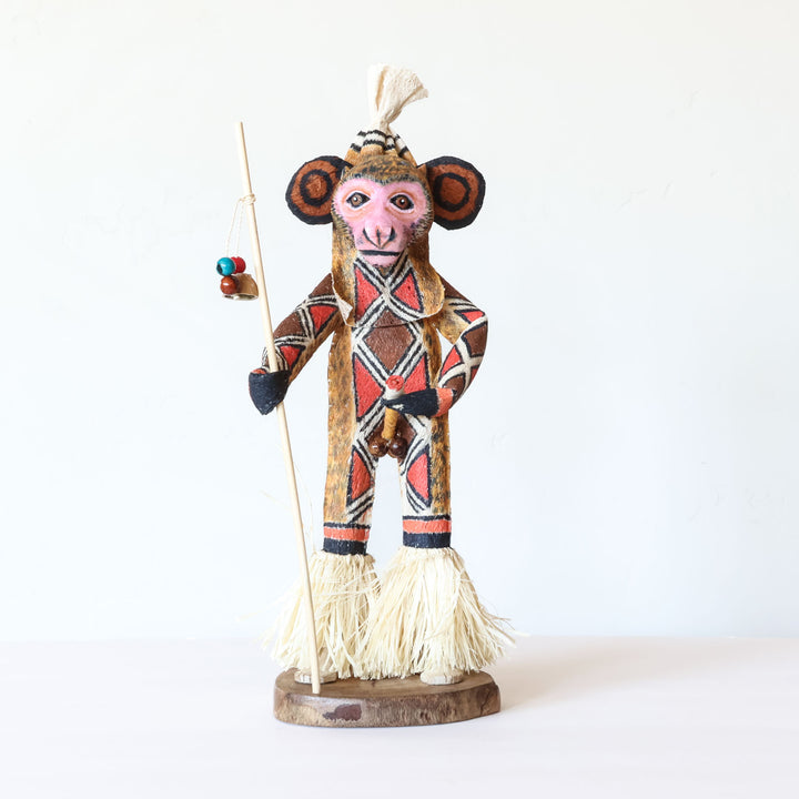 Mischief-Maker Monkey - Ticuna Ceremonial Spirit Doll