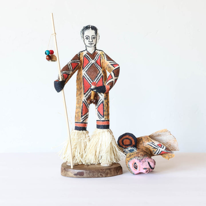 Mischief-Maker Monkey - Ticuna Ceremonial Spirit Doll