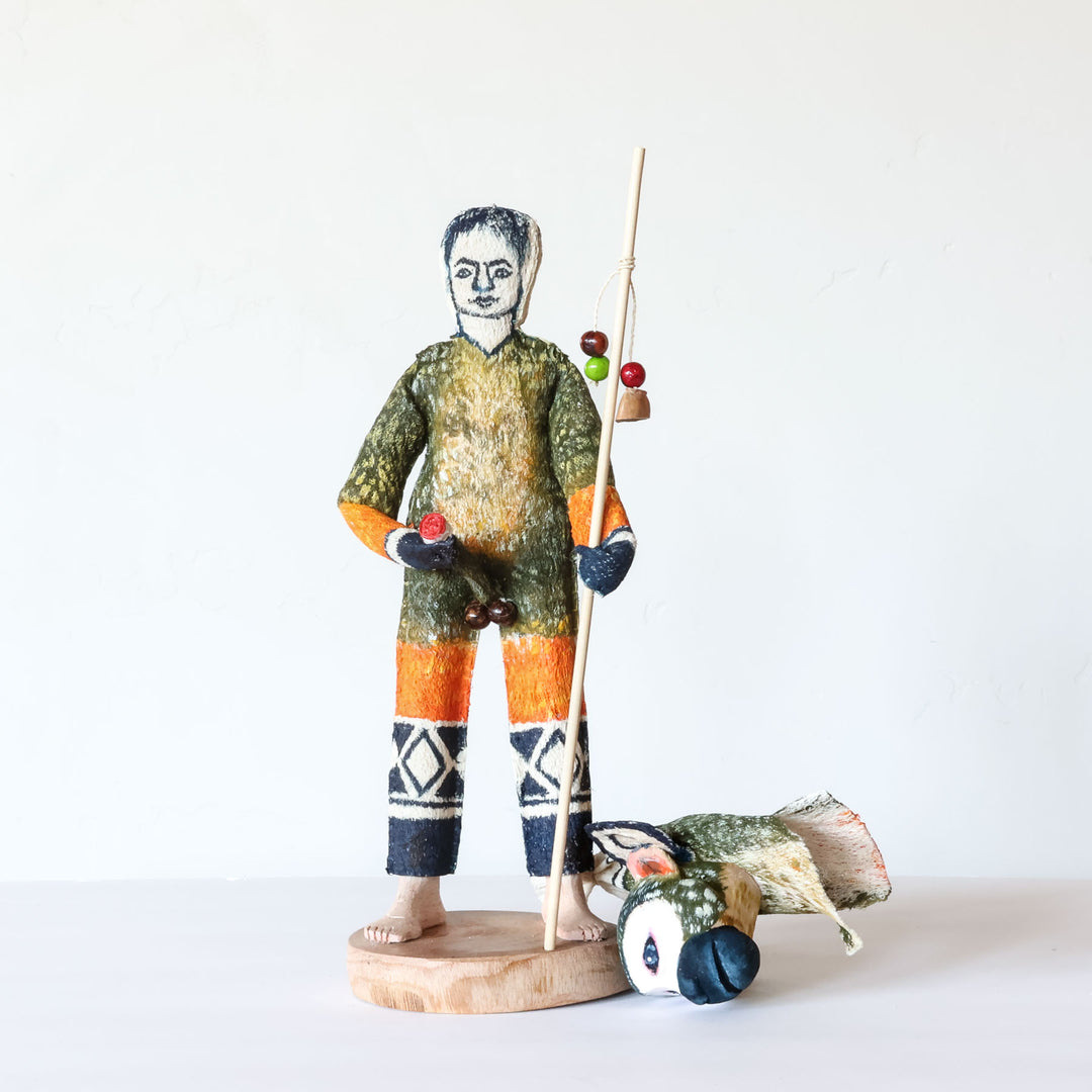 Jester Monkey - Ticuna Ceremonial Spirit Doll