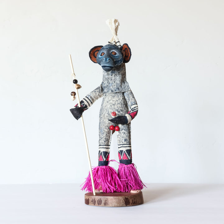 Forager Monkey - Ticuna Ceremonial Spirit Doll