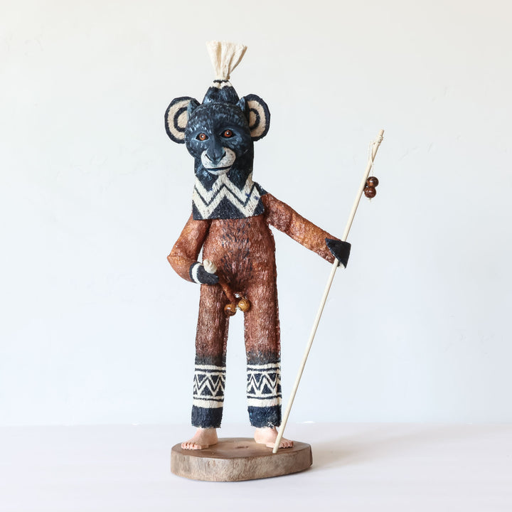 Watcher Monkey - Ticuna Ceremonial Spirit Doll