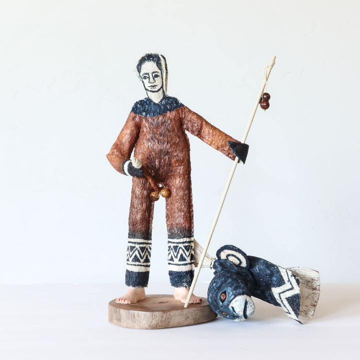 Watcher Monkey - Ticuna Ceremonial Spirit Doll