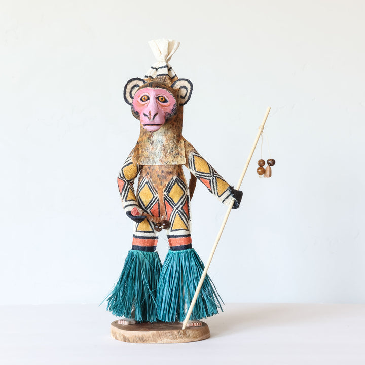 Roamer Monkey - Ticuna Ceremonial Spirit Doll