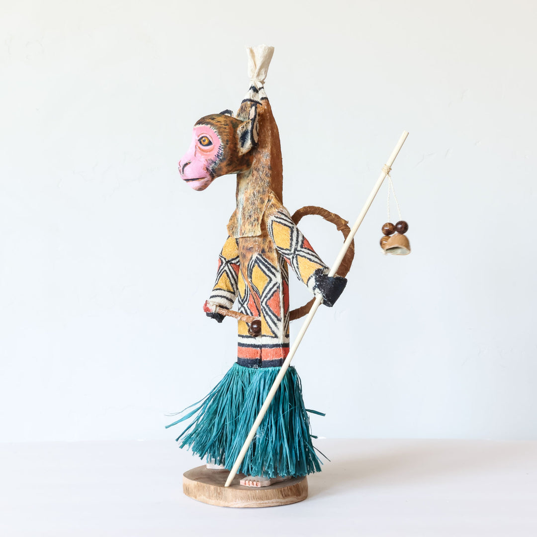 Roamer Monkey - Ticuna Ceremonial Spirit Doll