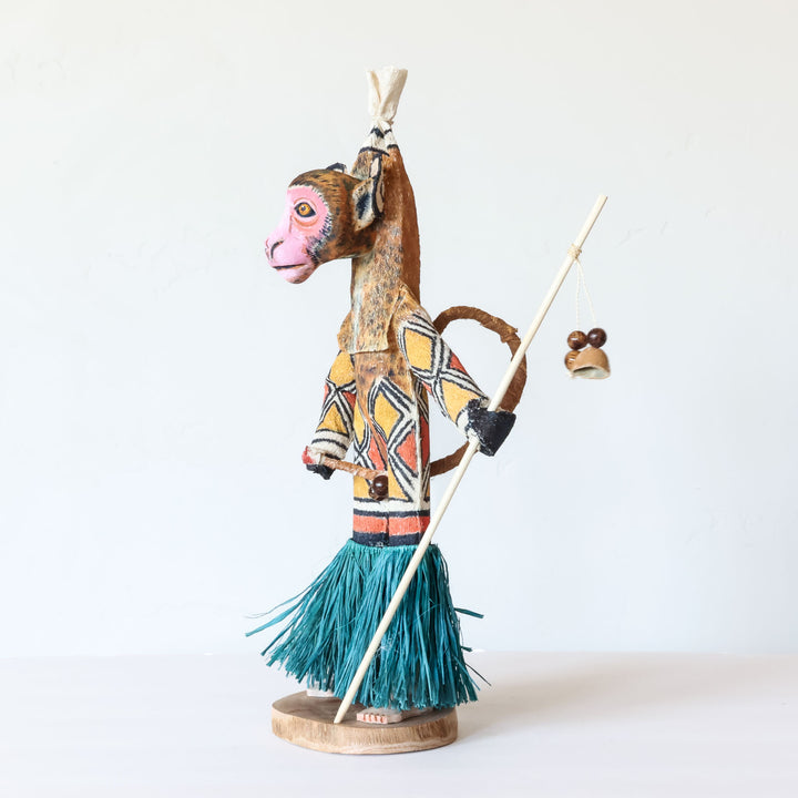 Roamer Monkey - Ticuna Ceremonial Spirit Doll