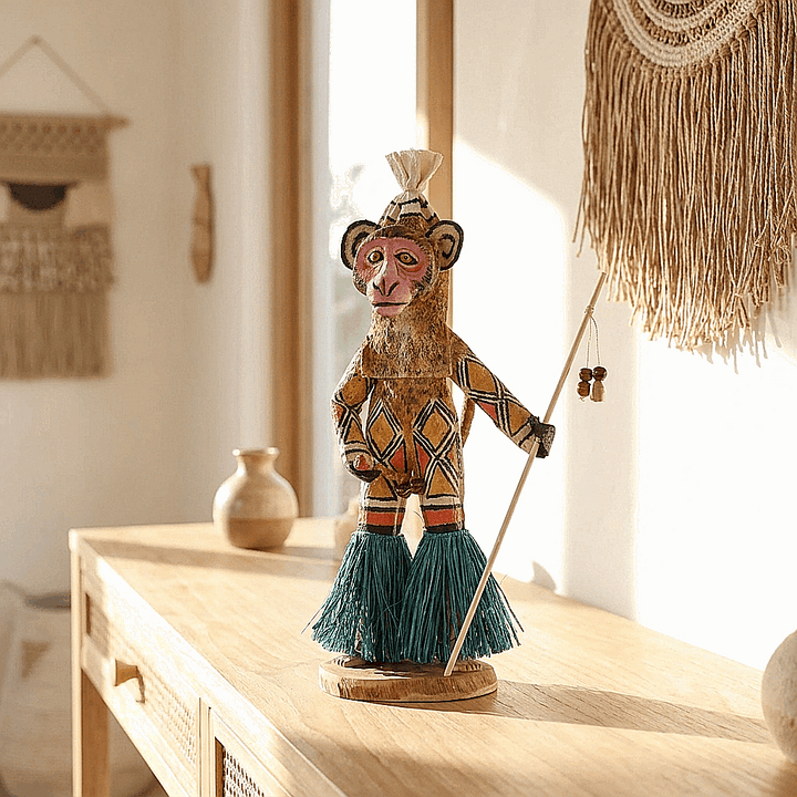 Roamer Monkey - Ticuna Ceremonial Spirit Doll