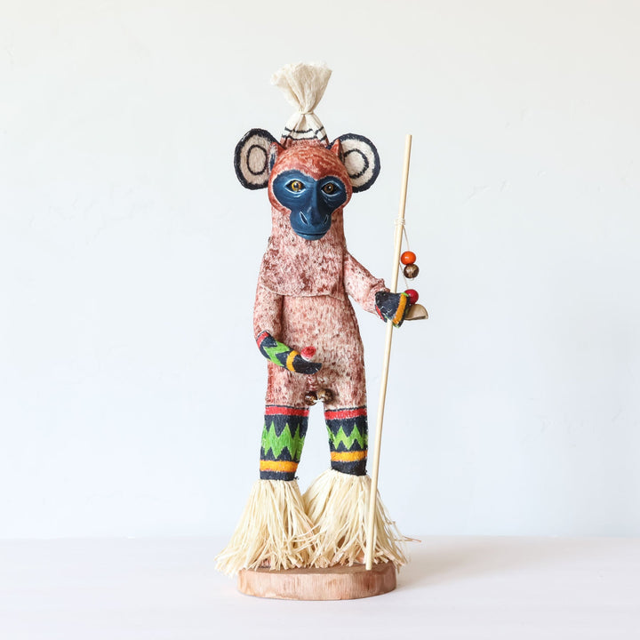 Climber Monkey - Ticuna Ceremonial Spirit Doll