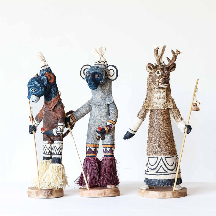 Guardian Deer - Ticuna Ceremonial Spirit Doll