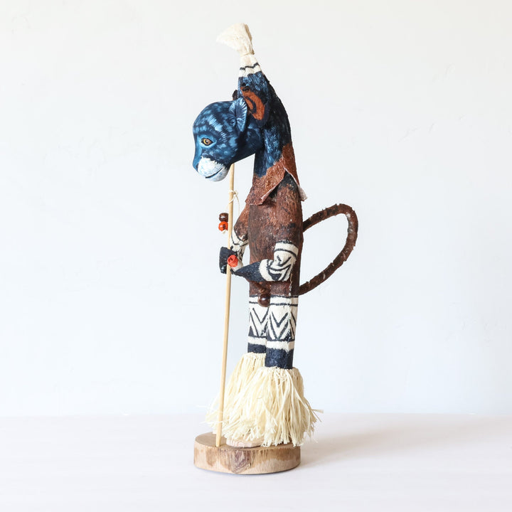 Messenger Monkey - Ticuna Ceremonial Spirit Doll