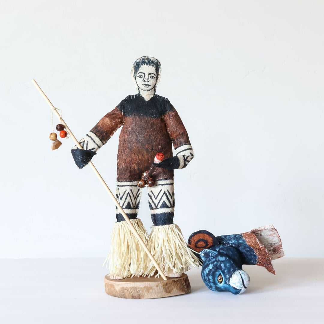 Messenger Monkey - Ticuna Ceremonial Spirit Doll