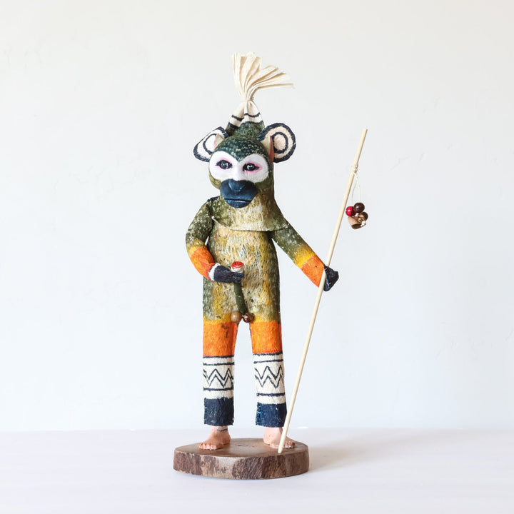 Free Spirit Monkey - Ticuna Ceremonial Spirit Doll