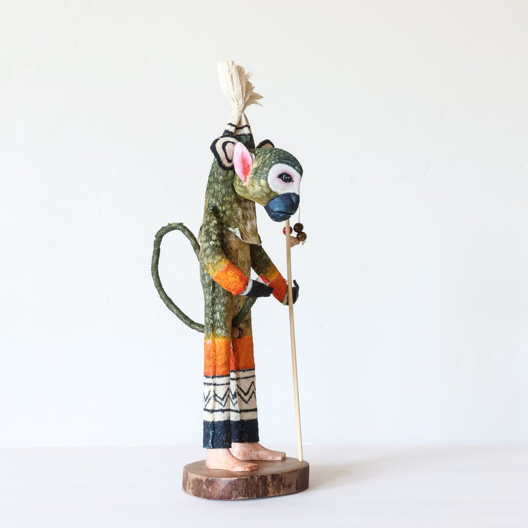 Free Spirit Monkey - Ticuna Ceremonial Spirit Doll