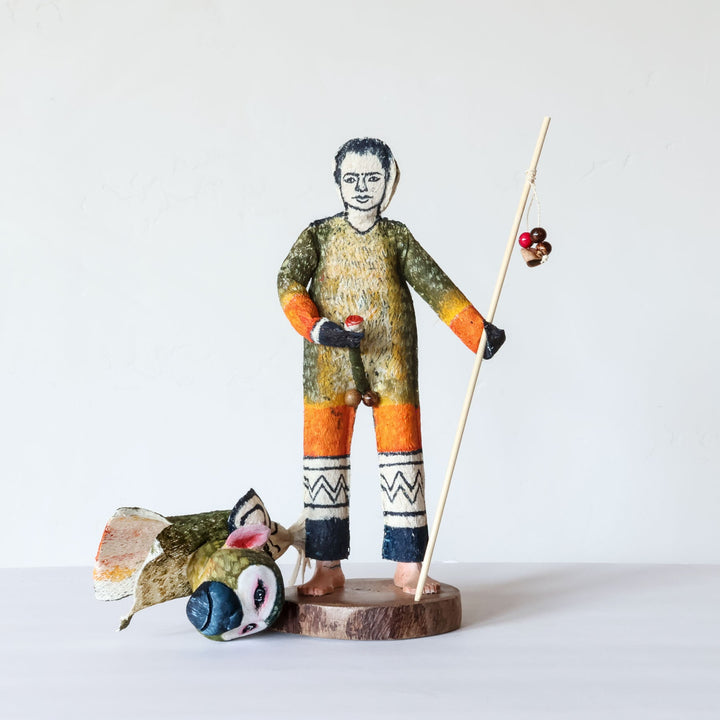 Free Spirit Monkey - Ticuna Ceremonial Spirit Doll