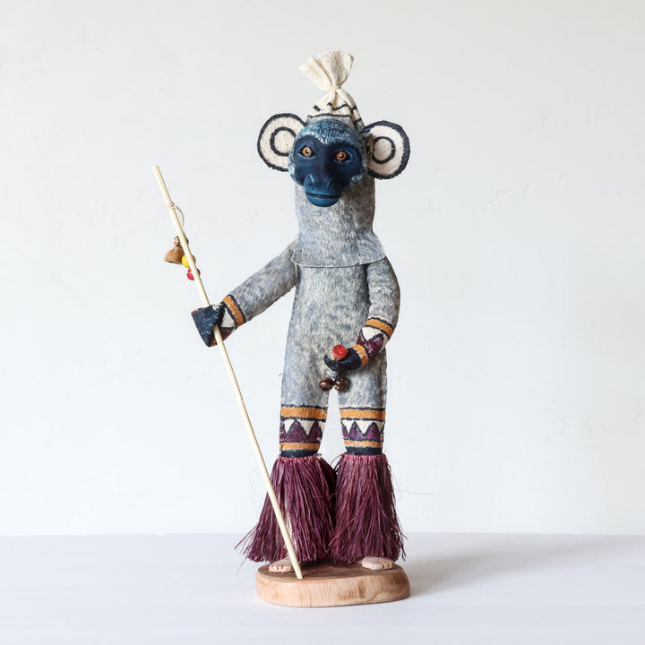 Companion Monkey - Ticuna Ceremonial Spirit Doll