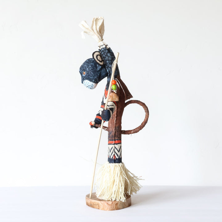 Acrobat Monkey - Ticuna Ceremonial Spirit Doll