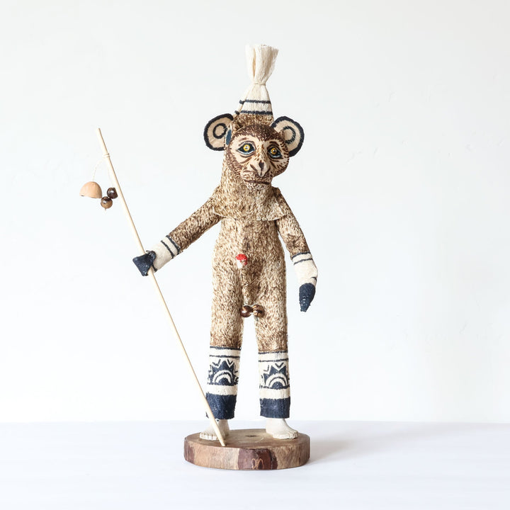Whisperer Monkey - Ticuna Ceremonial Spirit Doll