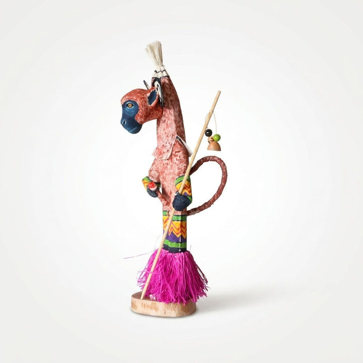 Spirit of Play Monkey - Ticuna Ceremonial Spirit Doll