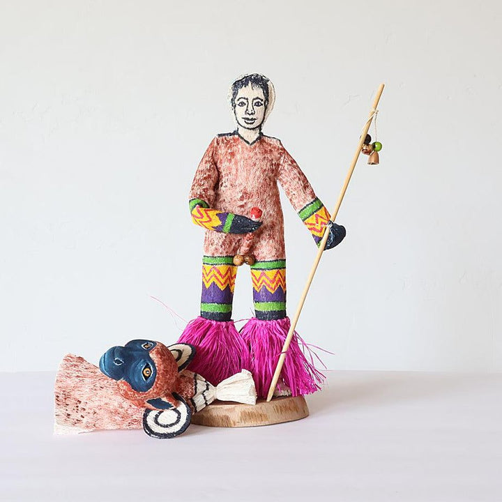 Spirit of Play Monkey - Ticuna Ceremonial Spirit Doll