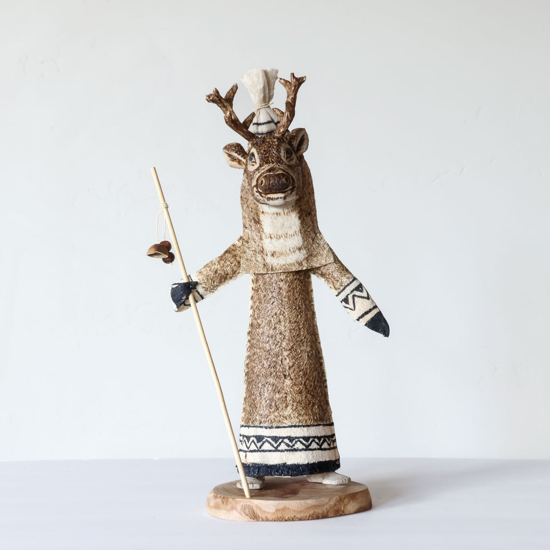 Elder Deer - Ticuna Ceremonial Spirit Doll