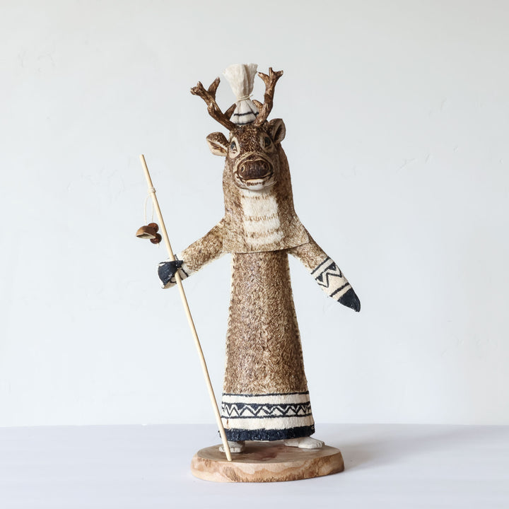 Elder Deer - Ticuna Ceremonial Spirit Doll