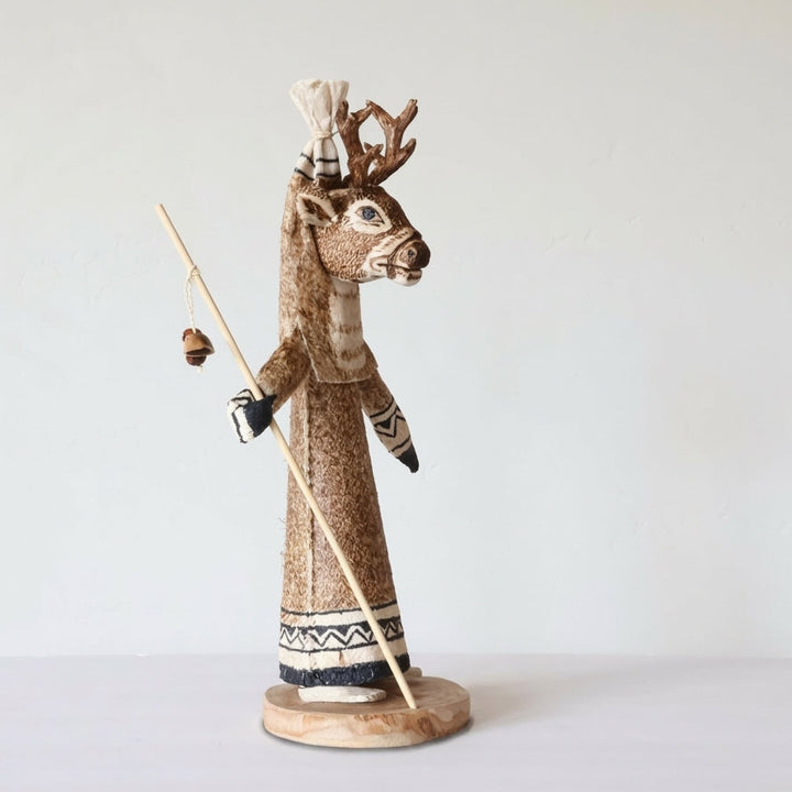 Elder Deer - Ticuna Ceremonial Spirit Doll