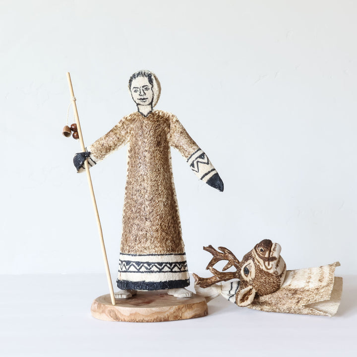 Elder Deer - Ticuna Ceremonial Spirit Doll