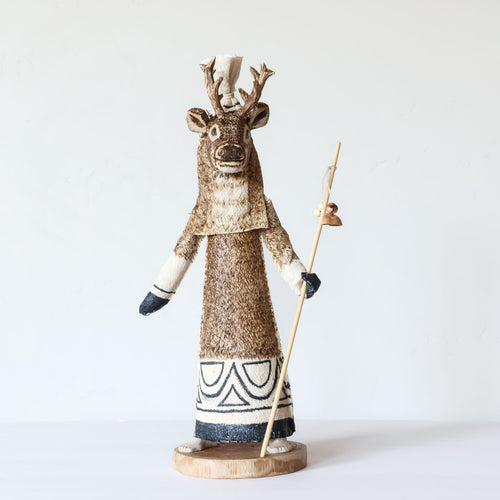 Guardian Deer - Ticuna Ceremonial Spirit Doll