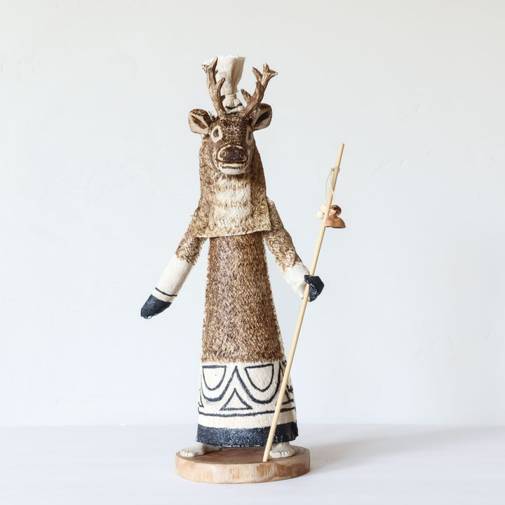 Guardian Deer - Ticuna Ceremonial Spirit Doll