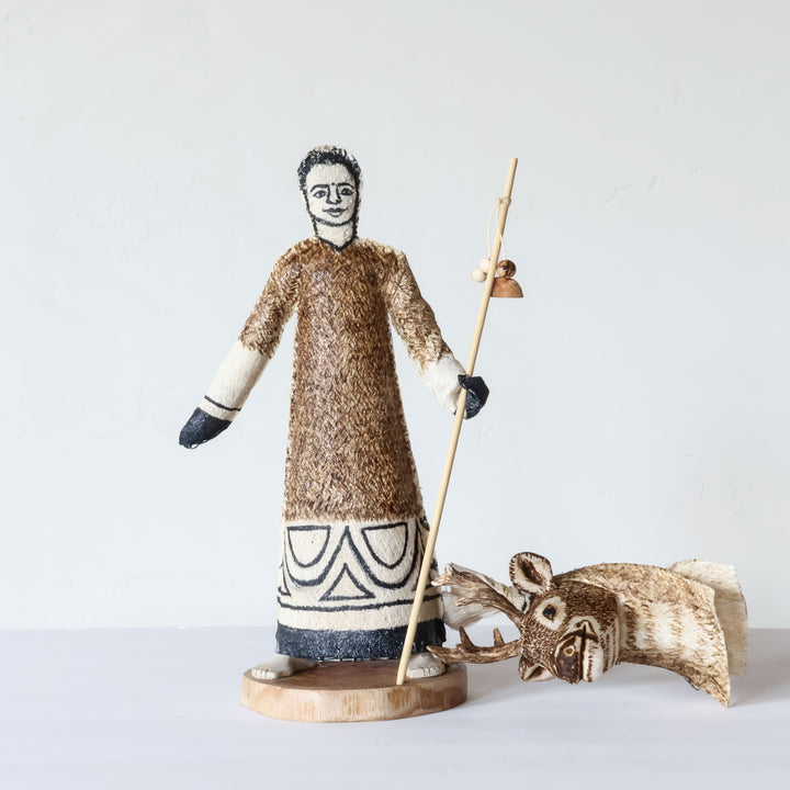 Guardian Deer - Ticuna Ceremonial Spirit Doll