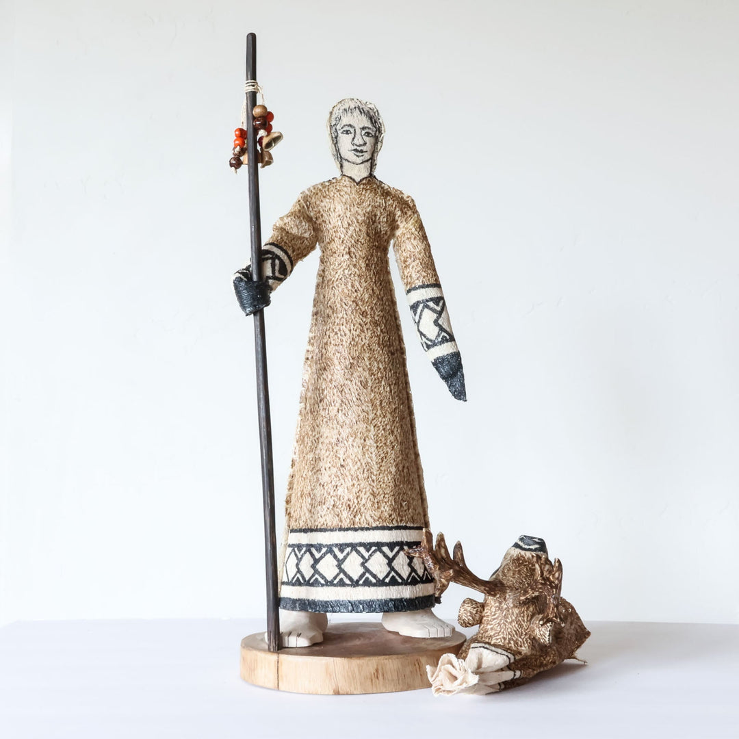 Keeper Deer - Ticuna Ceremonial Spirit Doll