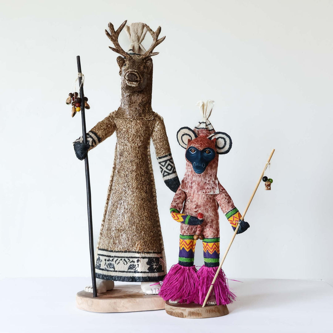 Matriarch Deer - Ticuna Ceremonial Spirit Doll