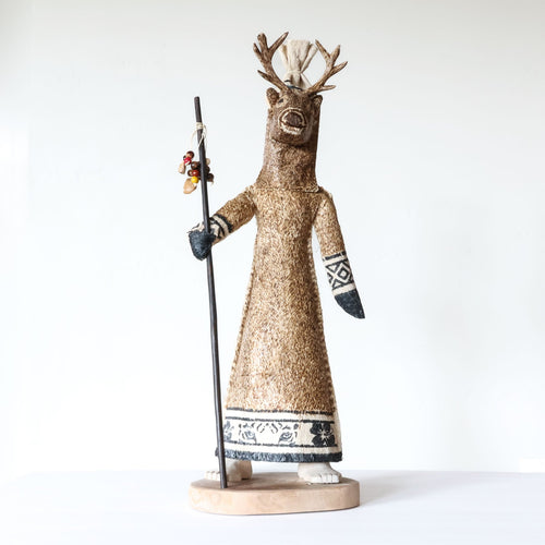 Matriarch Deer - Ticuna Ceremonial Spirit Doll