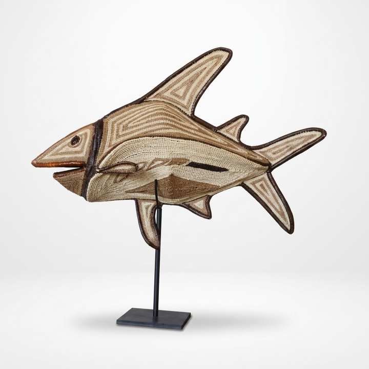 Sienna Woven Shark - Handmade Embera Art