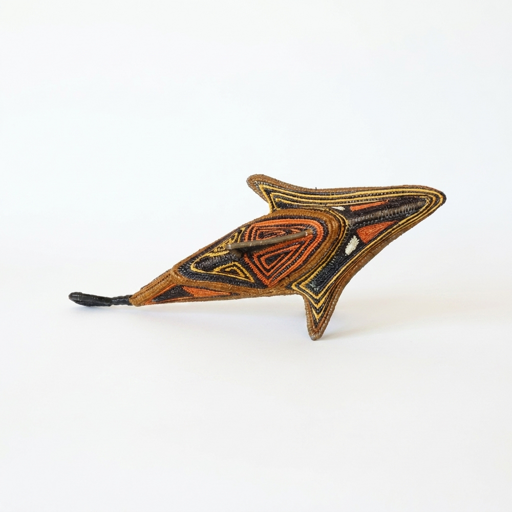 Russet Woven Fish - Handmade Embera Art