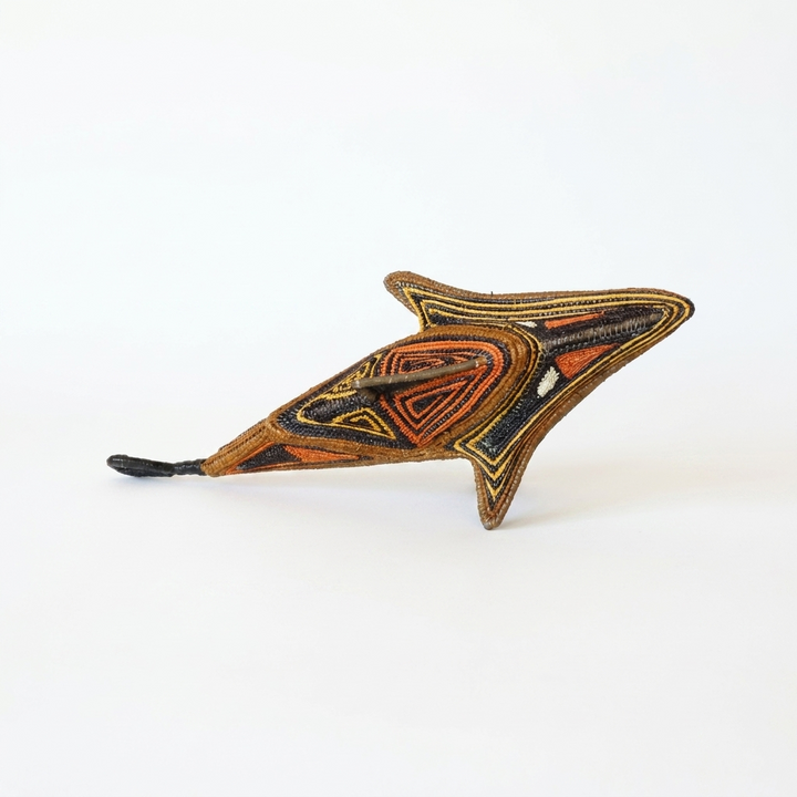 Russet Woven Fish - Handmade Embera Art