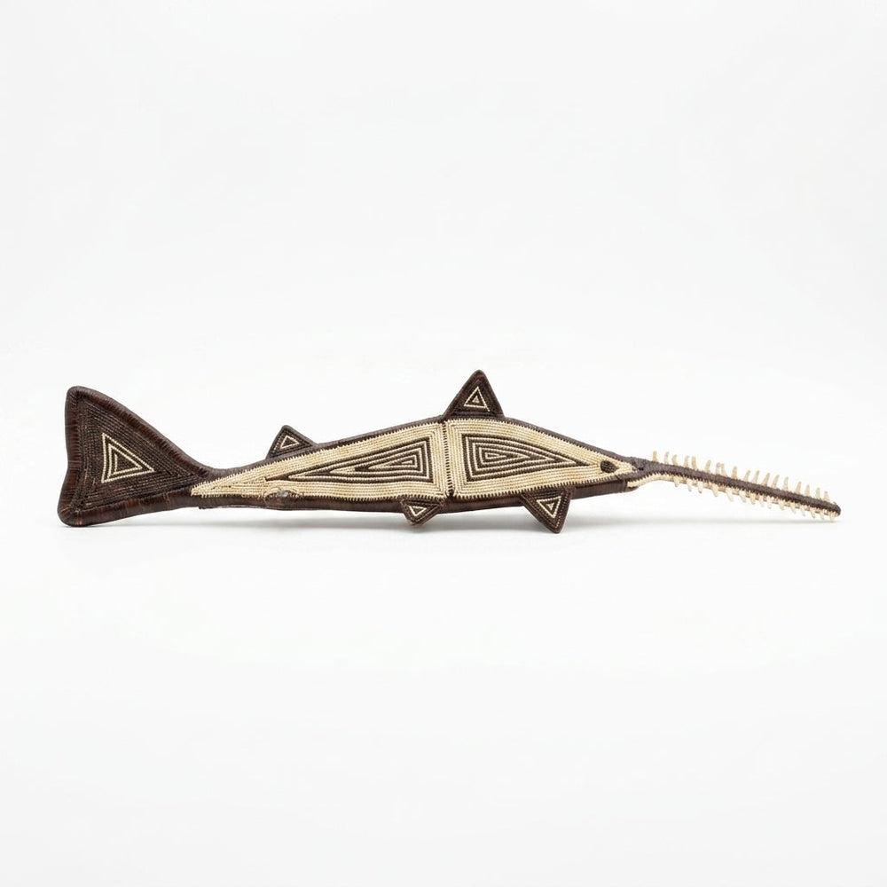 Whitesaw Woven Sawfish - Handmade Embera Art
