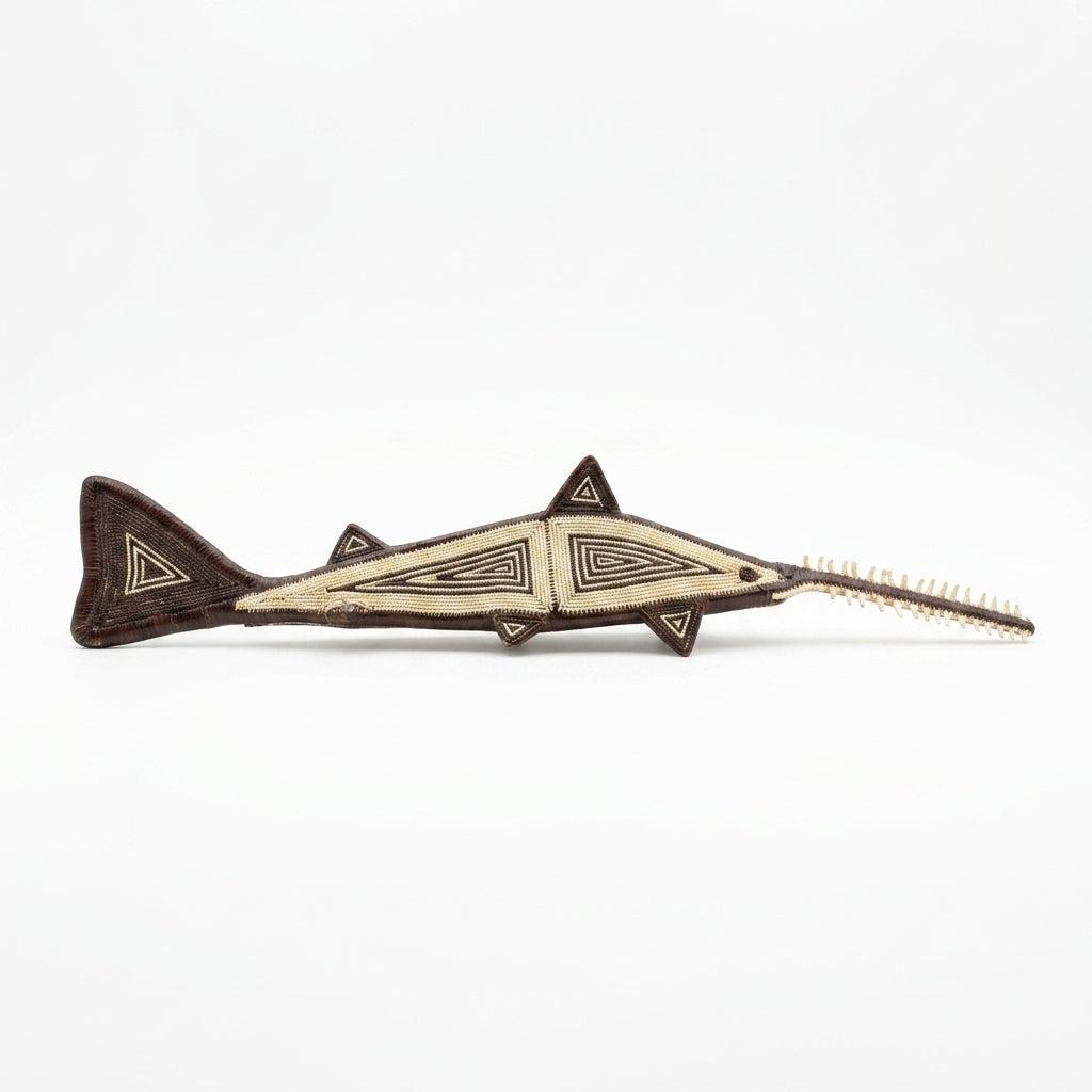 Whitesaw Woven Sawfish - Handmade Embera Art