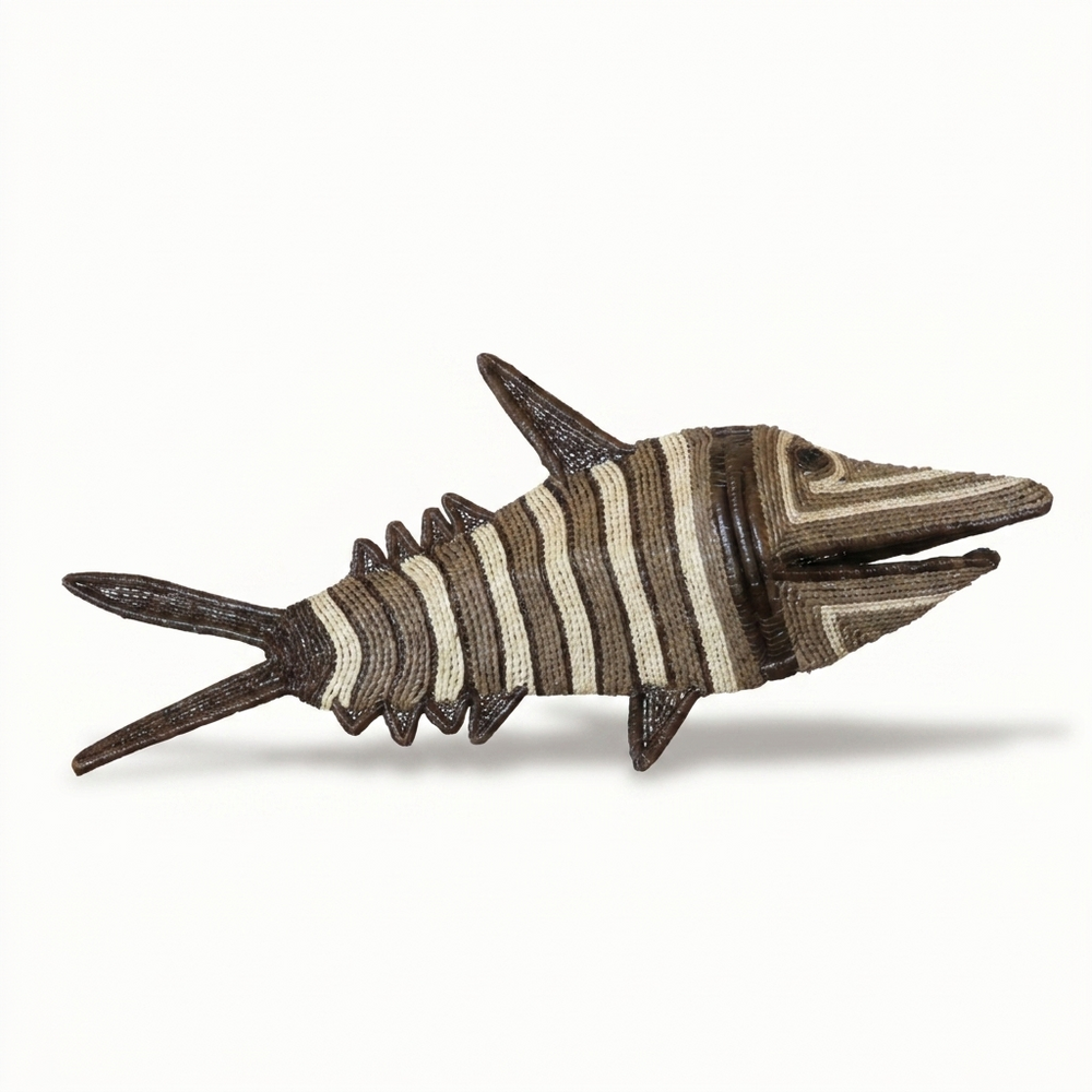 Facet Woven Fish - Handmade Embera Art