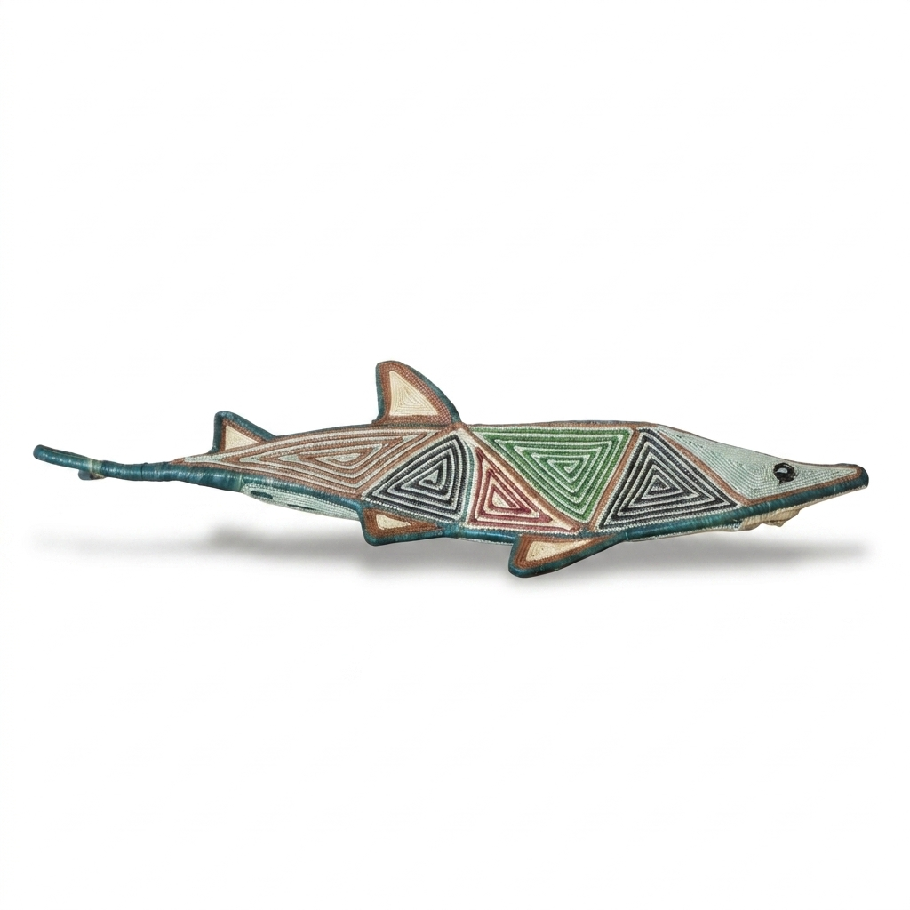 Reed Woven Needlefish - Handmade Embera Art