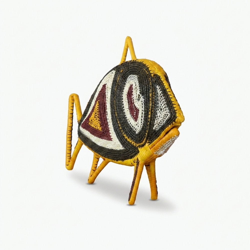 Spindle Woven Fish - Handmade Embera Art