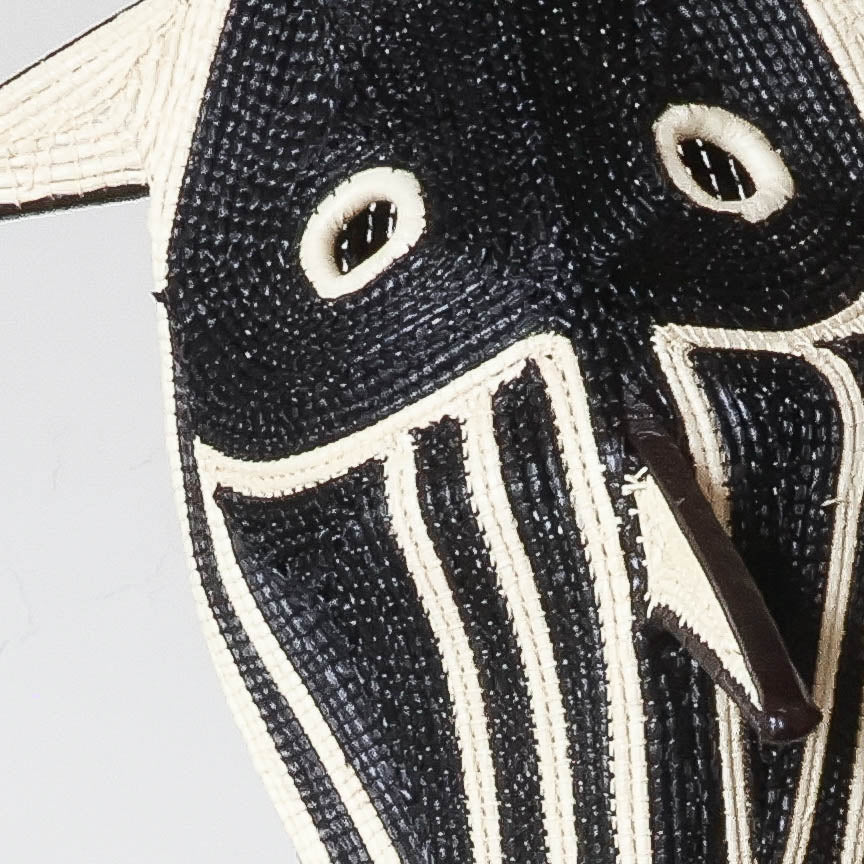 Striped Runner - Emberá Woven Fish detail