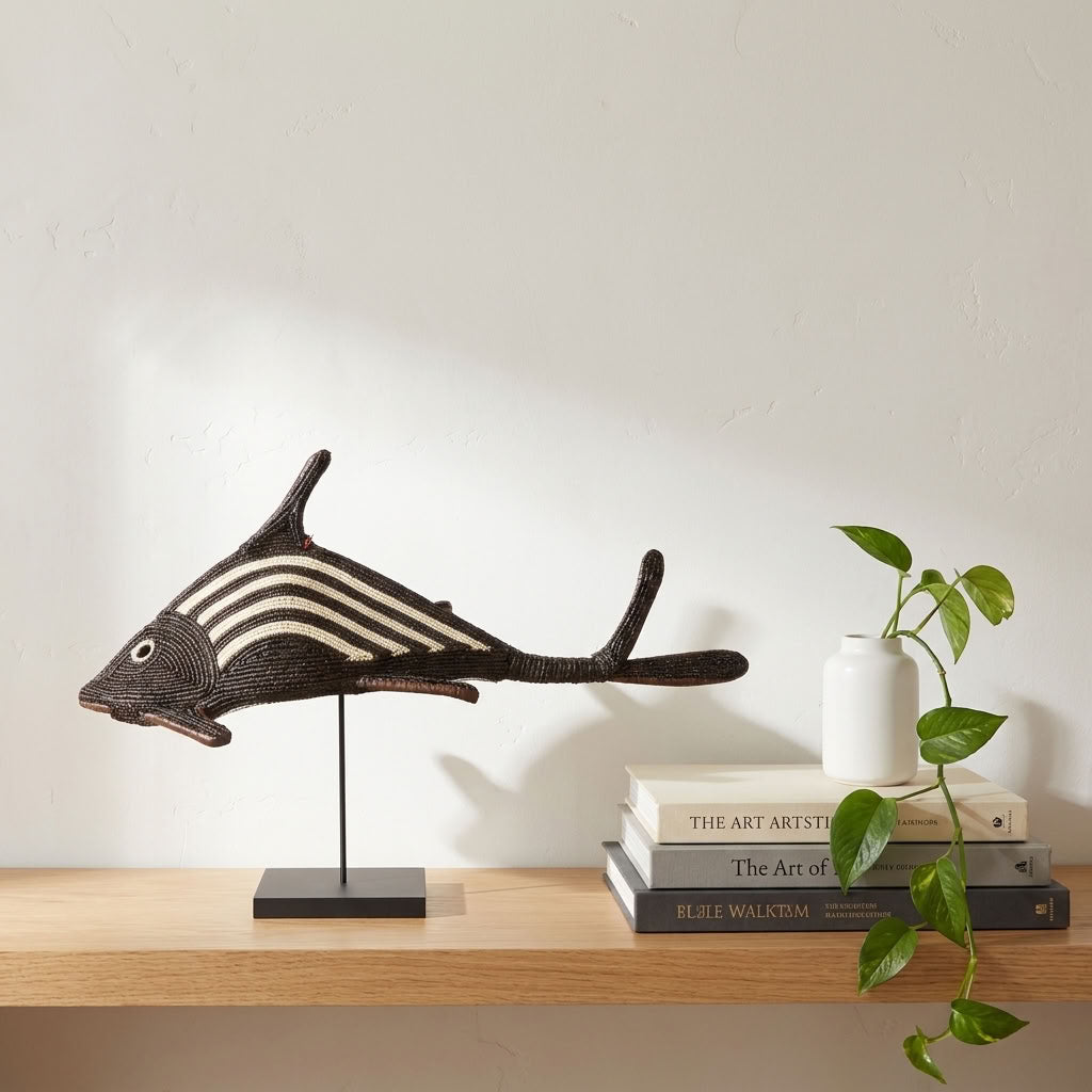 Ebony Reef - Emberá Woven Fish