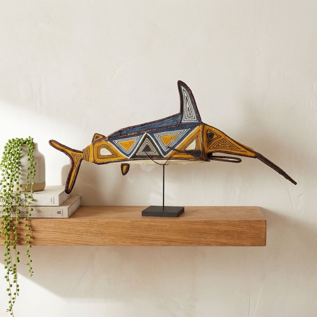 Tall Woven Fish - Embera Woven Fish catalog