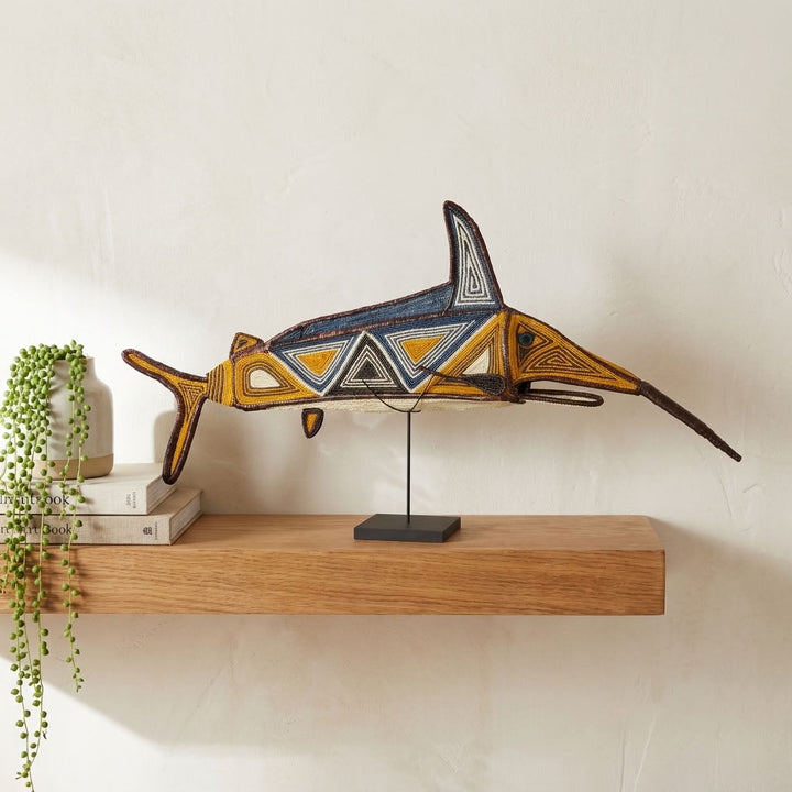 Tall Woven Fish - Embera Woven Fish catalog